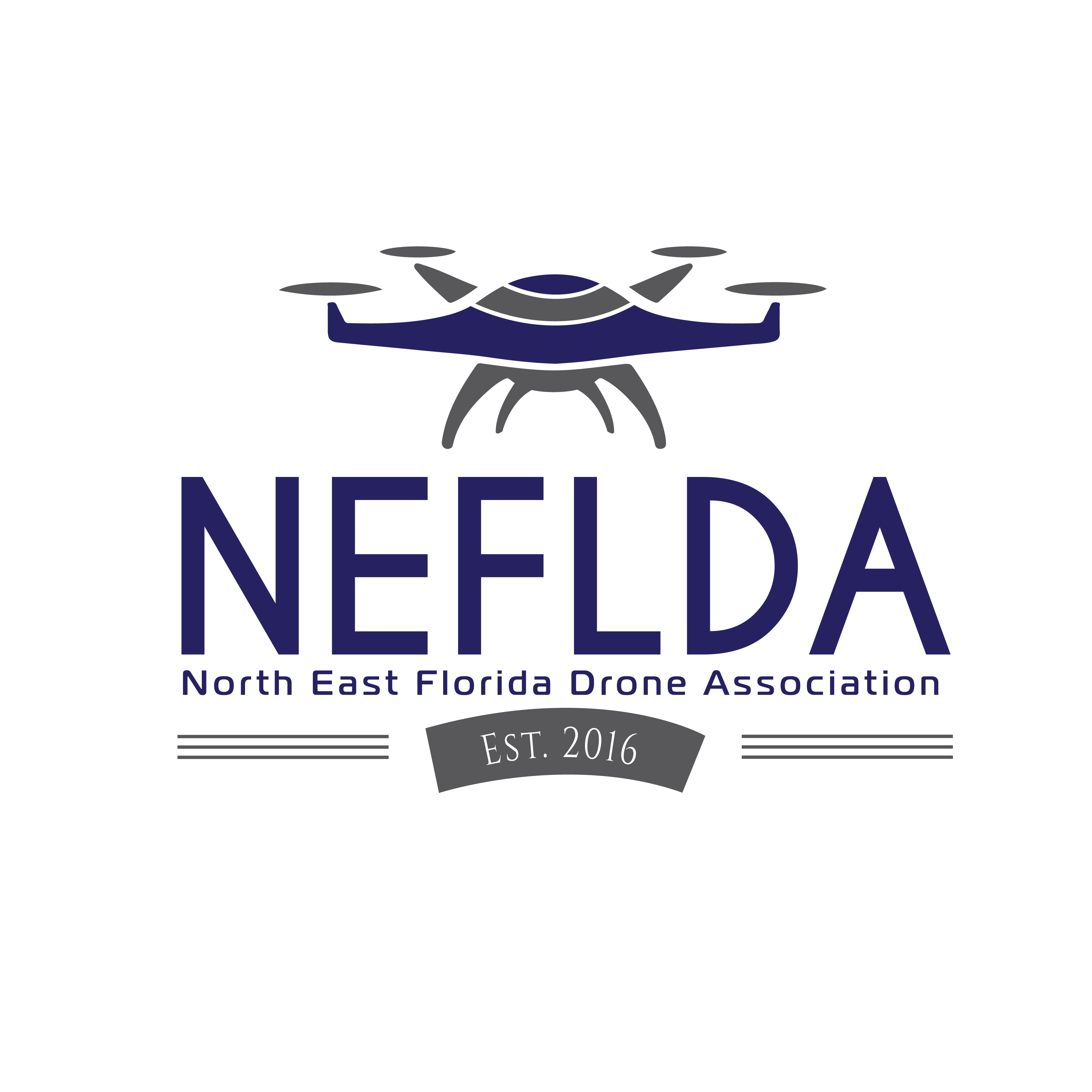 NEFLDA — North East Florida Drone Association, established 2016.